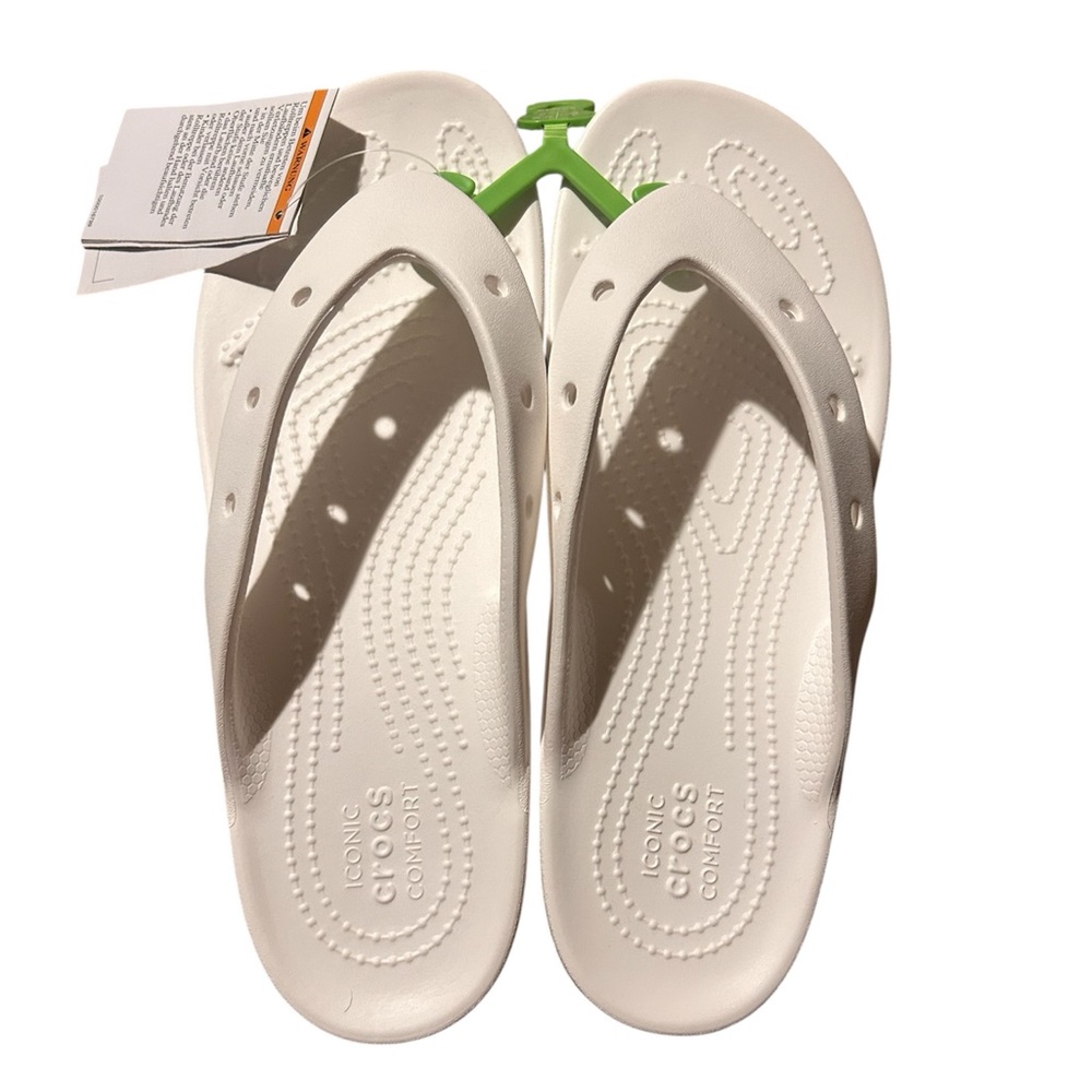 Crocs classic platform flip w9